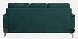 Levo 3 Seater Velvet Fabric Sofa In Royal Green Color