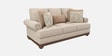 Lewis 3 Seater Sofas In Beige Colour Lewis 3 Seater Sofas In Beige Colour