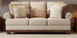 Lewis 3 Seater Sofas In Beige Colour Lewis 3 Seater Sofas In Beige Colour