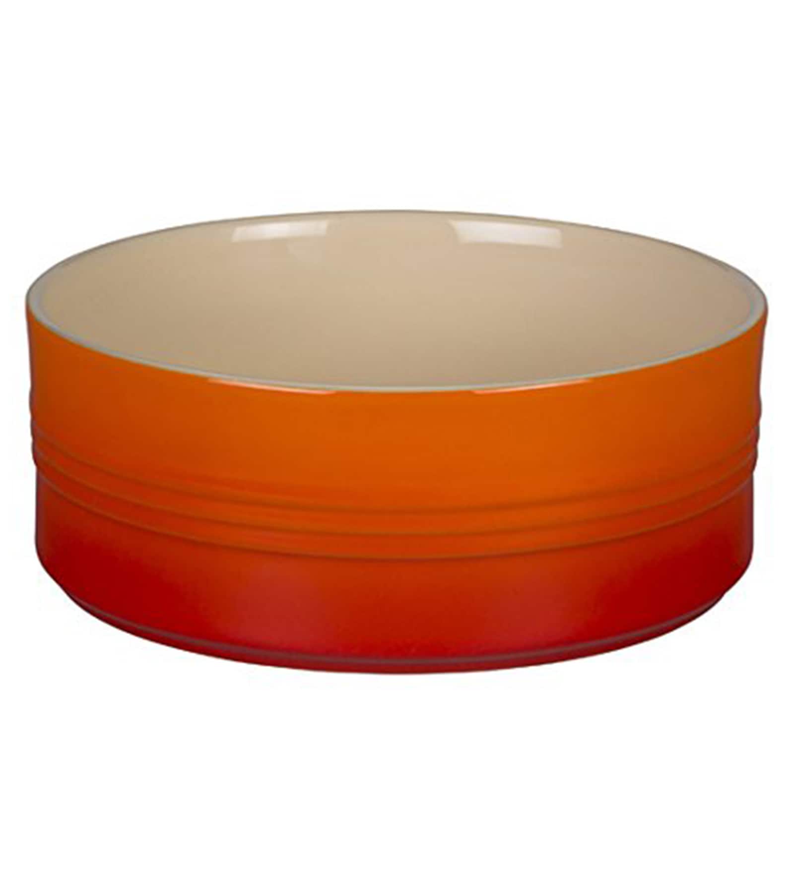 Buy Le Creuset Souffle Flame Stoneware 2300 ML Dish Online
