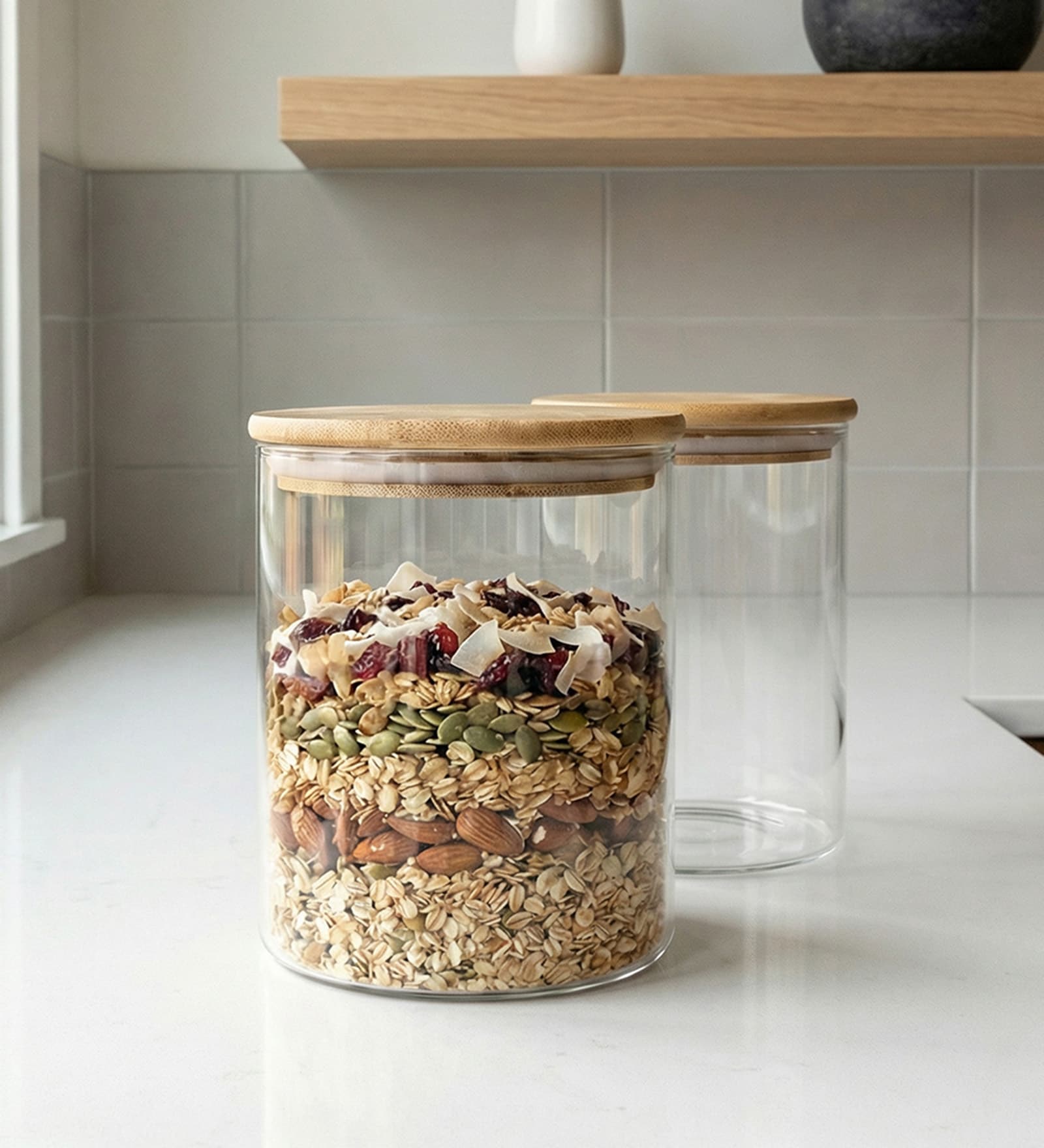 Lead Free Jar Set of 2