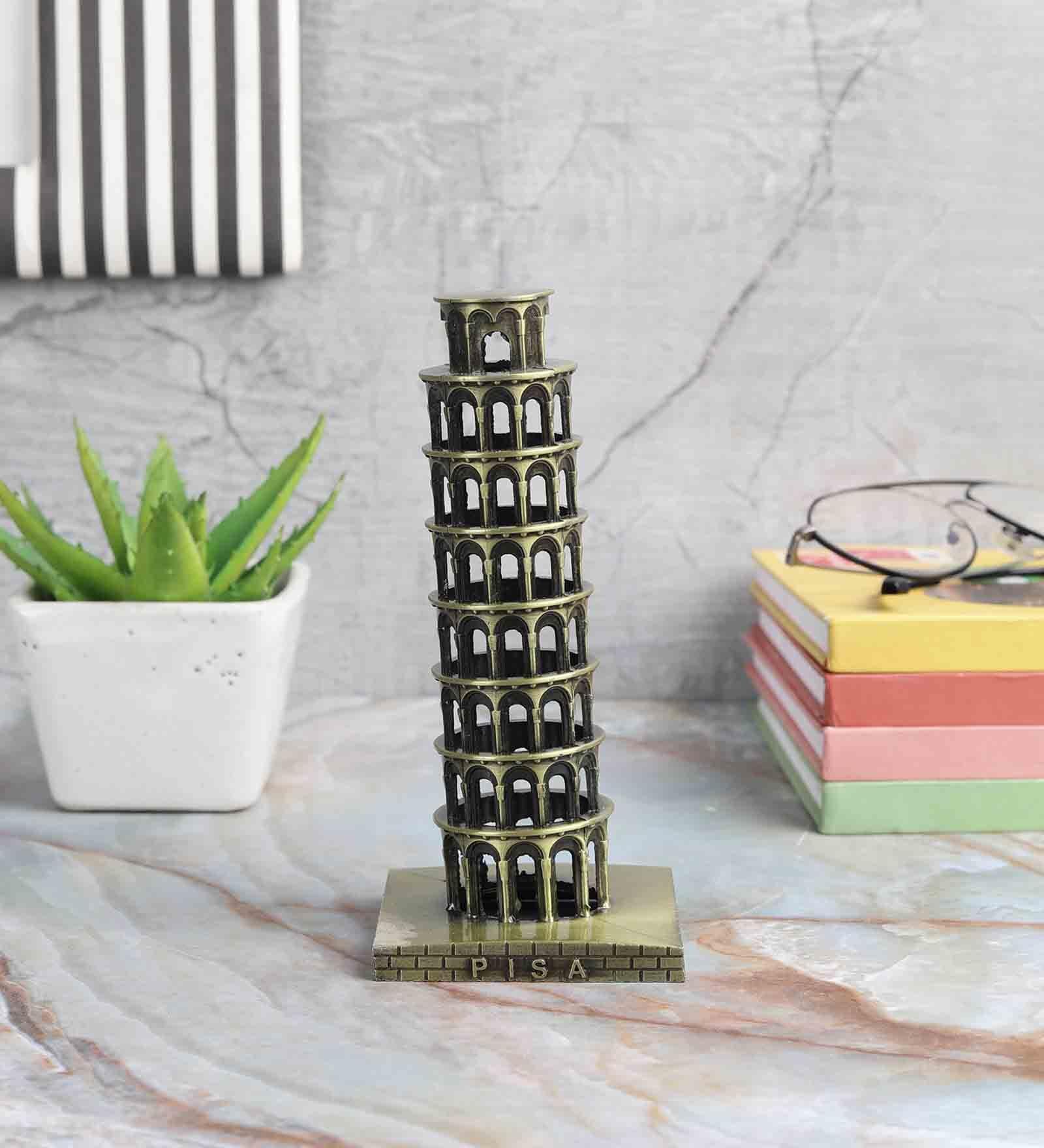 Leaning Tower of Pisa Miniature Metal Showpiece