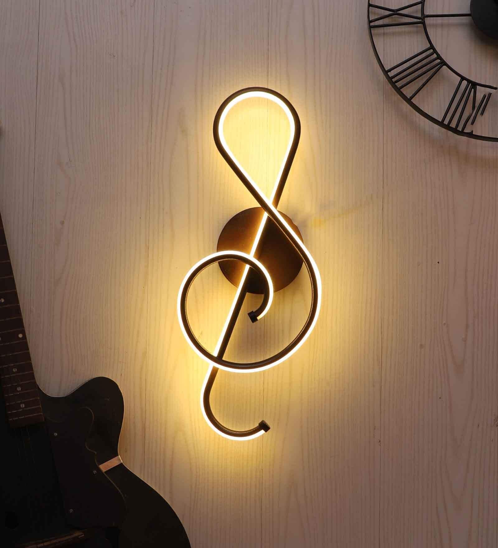 LEARC Metal LED Novelty Wall Light (Brown)