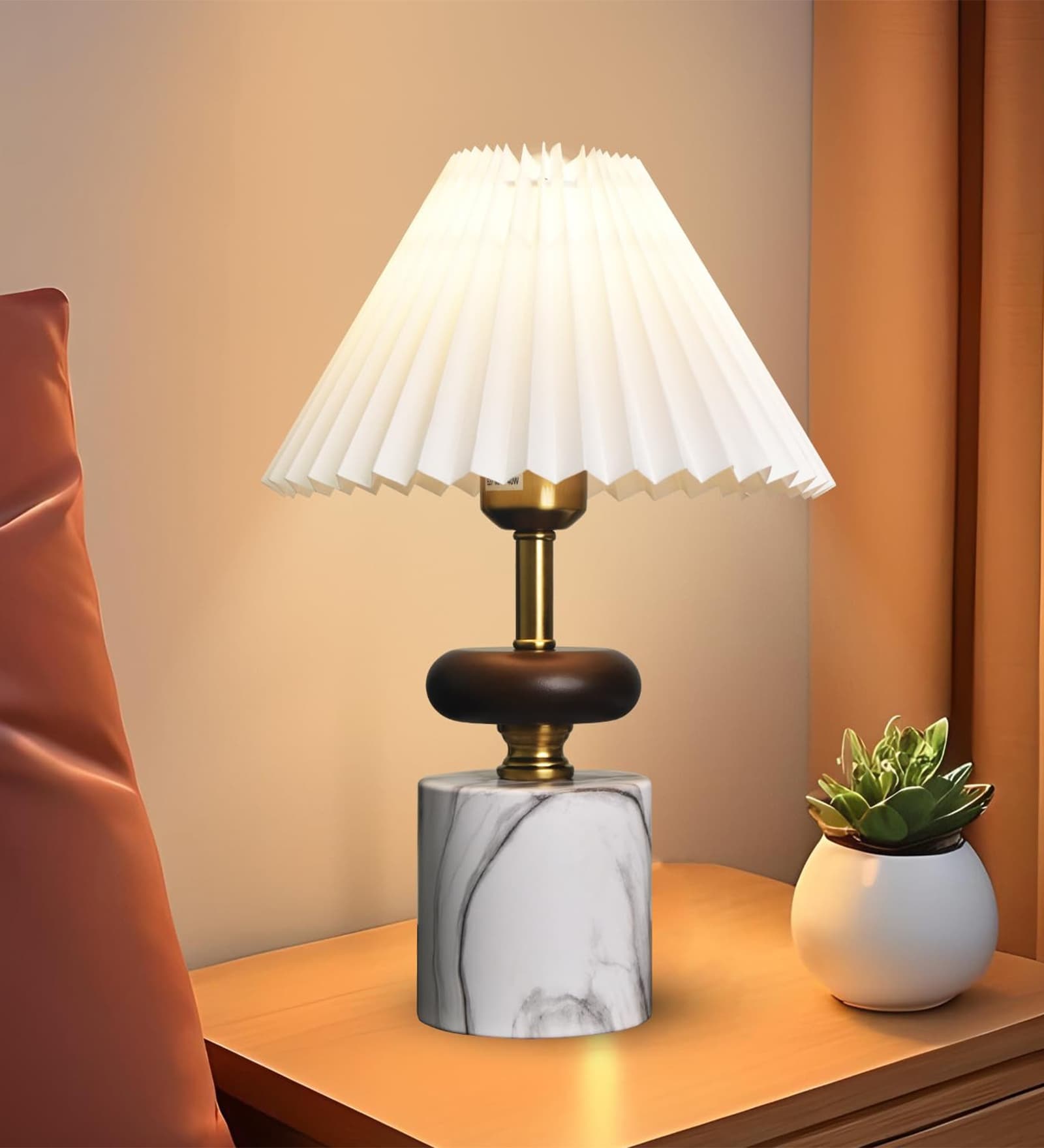 LED Desk Table Lamp with Marble Base