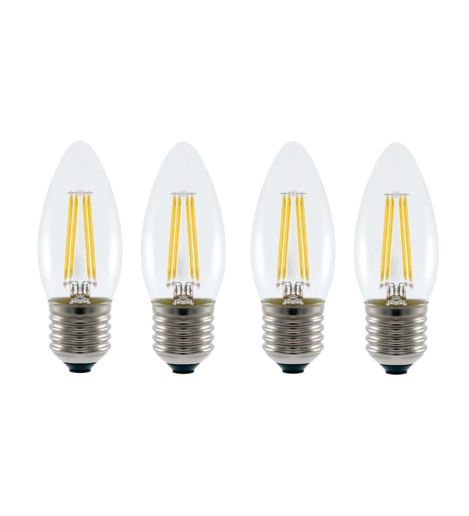 Mimero 6 Watts E27 Holder Filament Bulb (Set of 4)