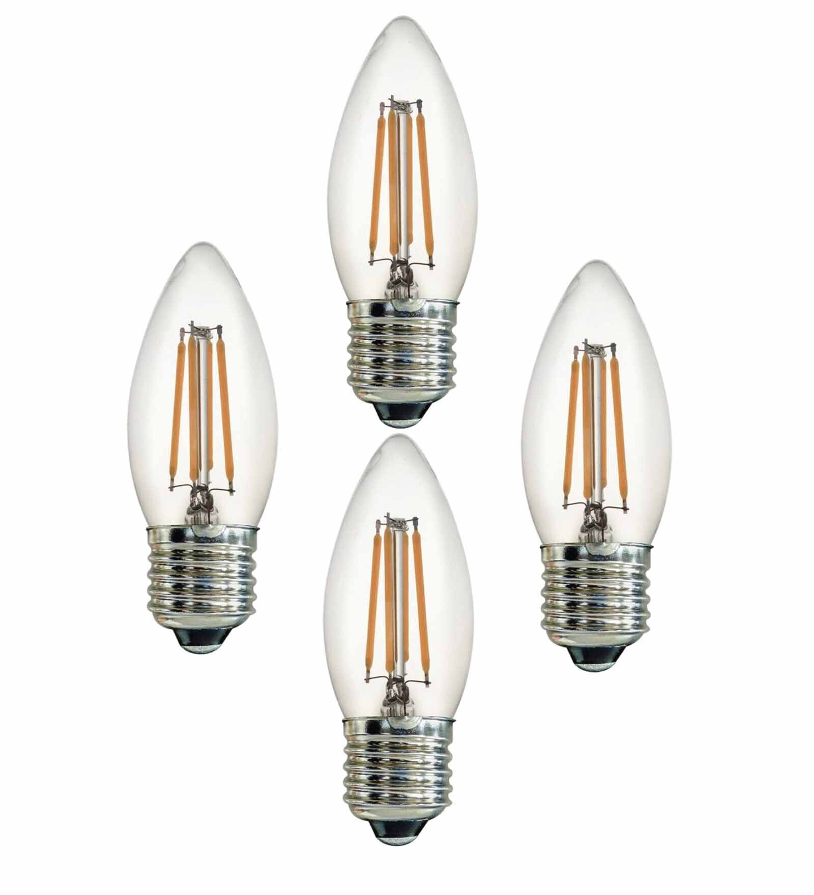 Rayne 6 Watts E27 Holder Filament Bulb (Set of 4)