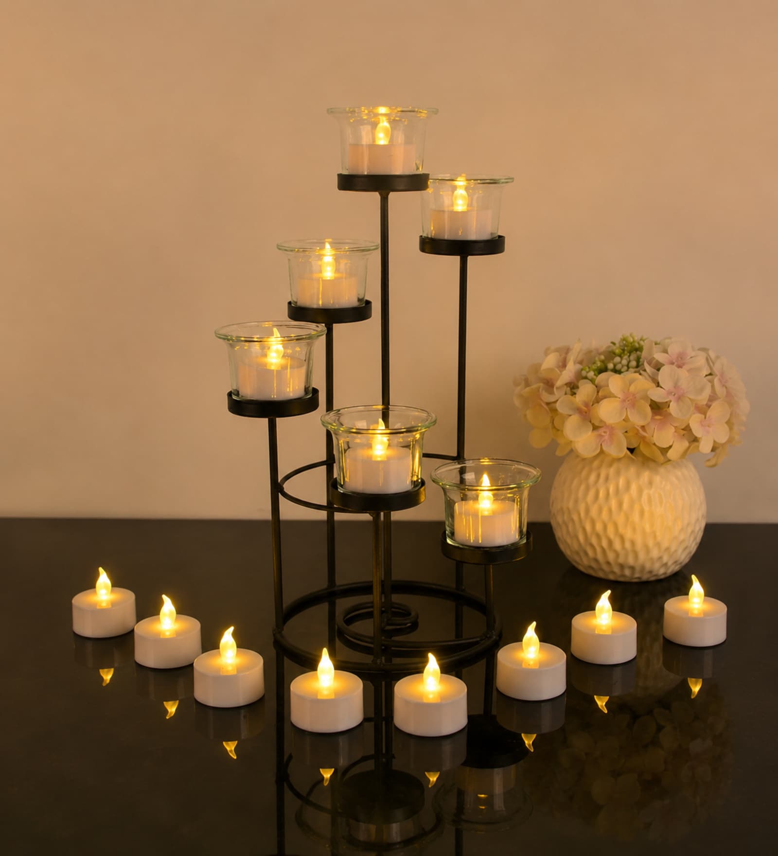LED Tea Lights Set Of 12