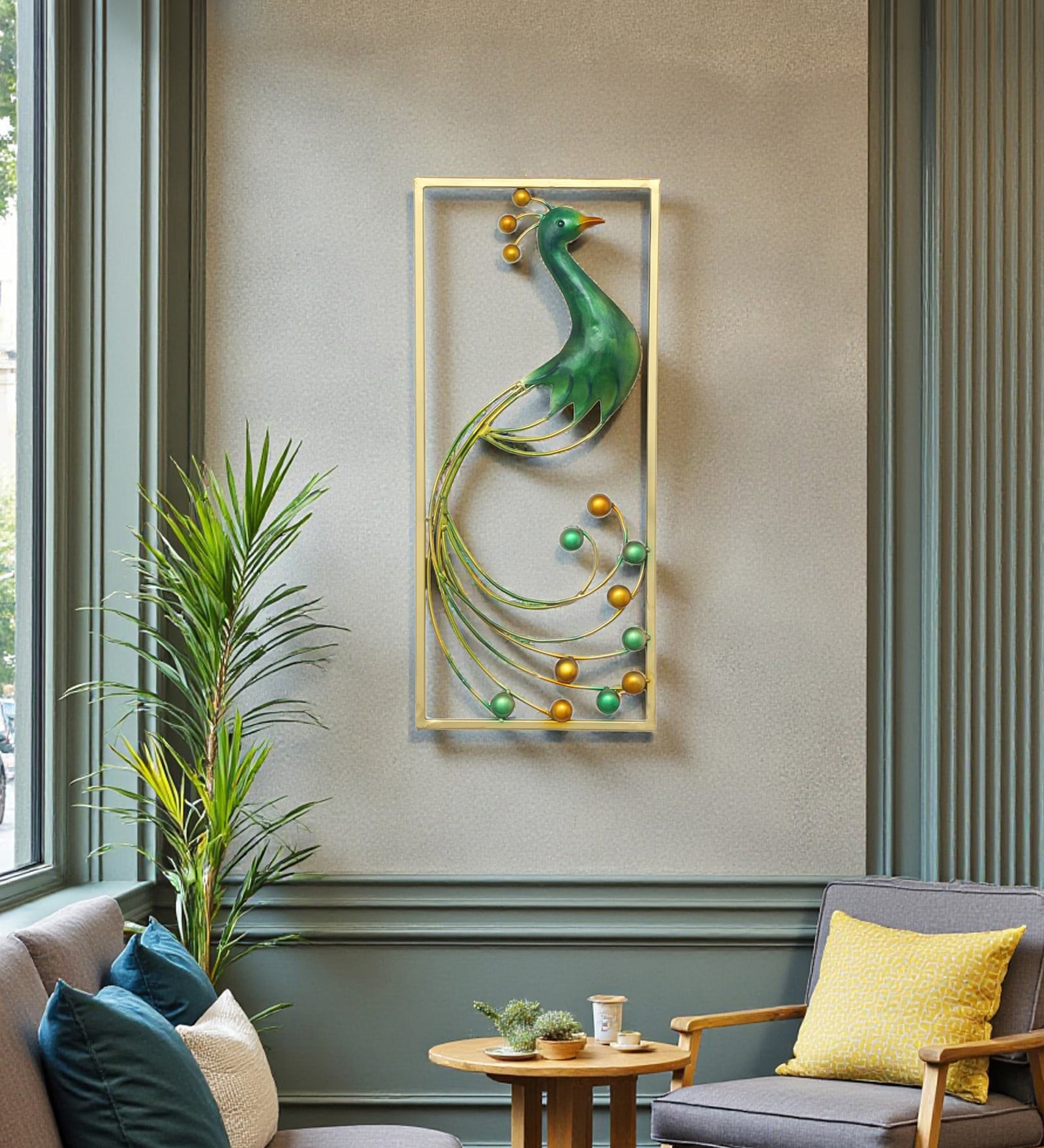 Leo Peacock On Frame Metal Wall Art