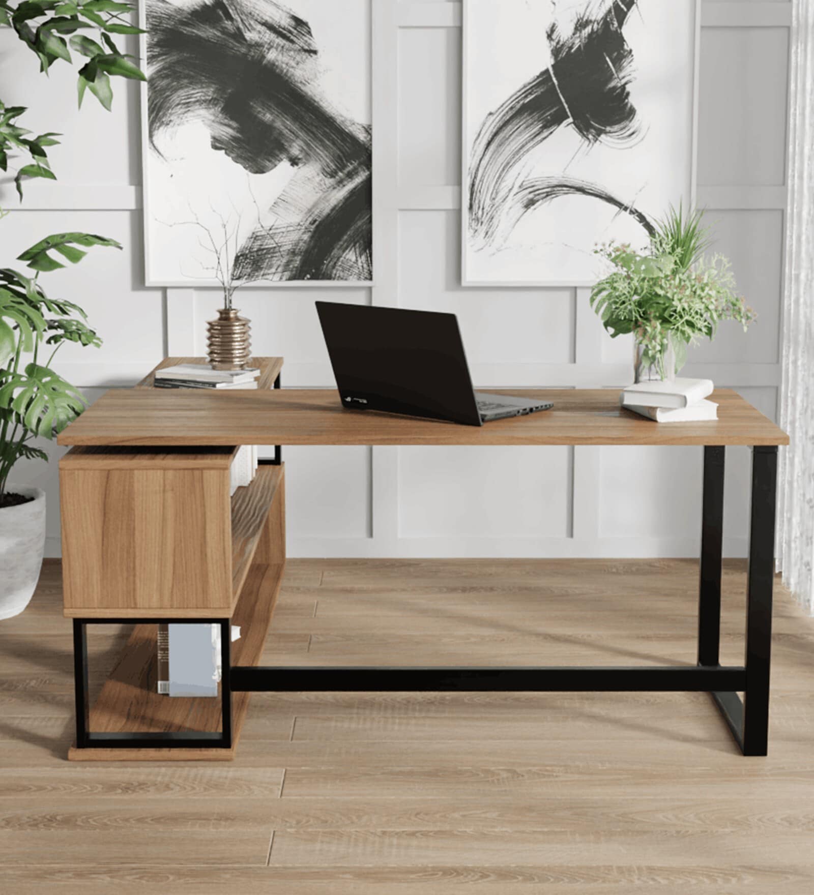 Lexus Executive Desk In Natural Finish