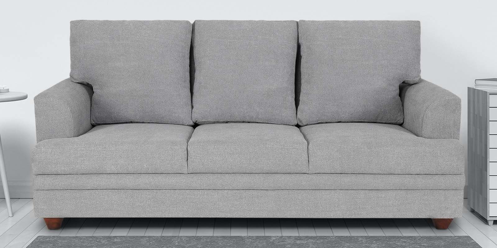 Leipzig 3 Seater Sofa in Grey Colour