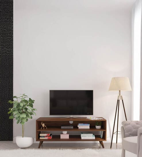 Leo Tv Unit In Brown Maple Colour