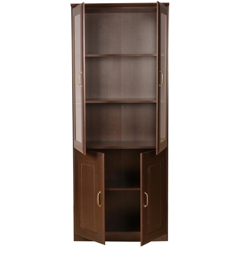 Buy Legacy Two Door Crockery in Wenge by HomeTown Online