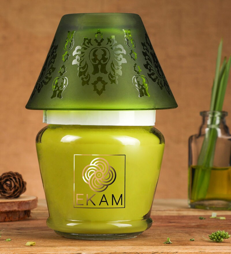 Buy Lemongrass Aroma Scented Candle By Ekam Online Scented Candles