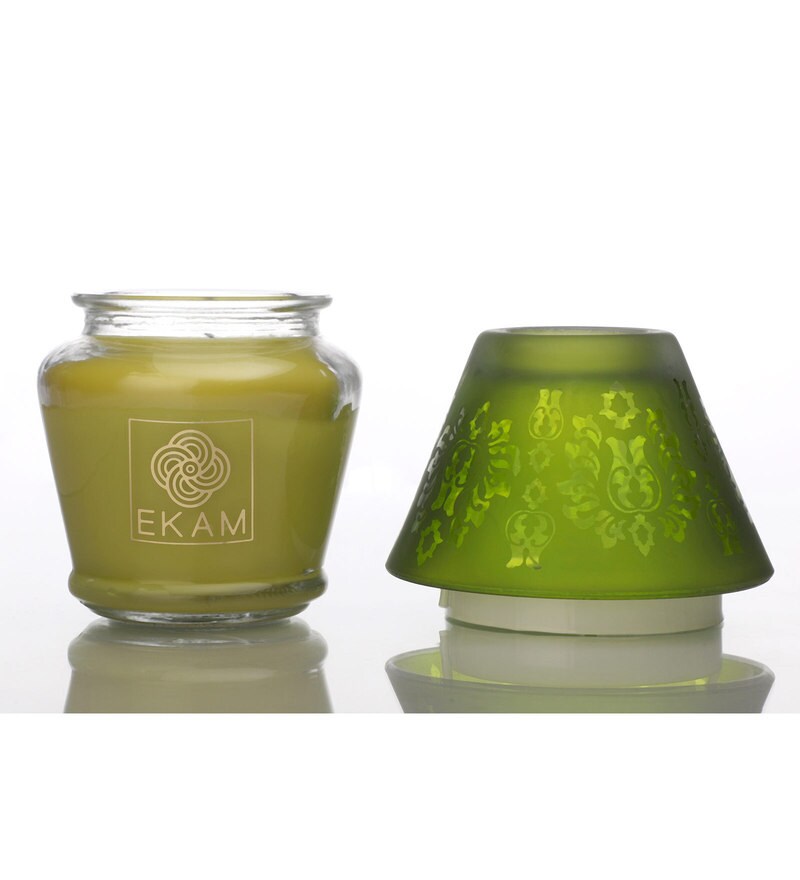 Buy Lemongrass Aroma Scented Candle By Ekam Online Scented Candles