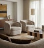 Le Dame 1 Seater Sofa In Cream Color