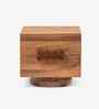 Le Dame Bedside With In Acacia Wood Finish