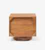 Le Dame Bedside With In Acacia Wood Finish