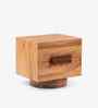 Le Dame Bedside With In Acacia Wood Finish