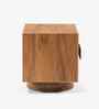 Le Dame Bedside With In Acacia Wood Finish