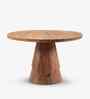 Le Dame 4 Seater Dining Table In Acacia Wood Finish
