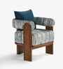Le Dame Lounge Chair In New Teal  Finish