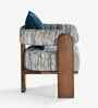 Le Dame Lounge Chair In New Teal  Finish