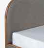 Le Dame Queen Size Bed In Acacia Wood Finish