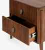 Le Roi Bedside With Jodhpur TPR On Knobs In Brown Finish