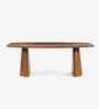Le Roi 6 Seater Dining Table In New Teal Light Finish