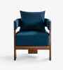 Le Roi Lounge Chair In New Teal  Finish
