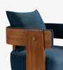 Le Roi Lounge Chair In New Teal  Finish