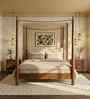 Le Roi Queen Size Bed In Kiara Finish