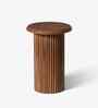Le Roi Side Table In Acacia Wood Finish