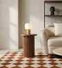 Le Roi Side Table In Acacia Wood Finish