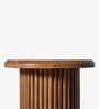Le Roi Side Table In Acacia Wood Finish