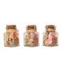 Lea Dried Floral Pastel Potpourri set of 3 (small)fusia rose, lilac lavender, peach belani