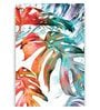 Leaf Multicolour Canvas Teakwood And MDF Framed People and Places Art Panels Set of 2