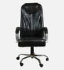 Leaf Leatherette Executive Chair in Black Colour Leaf Leatherette Executive Chair in Black Colour