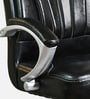 Leaf Leatherette Executive Chair in Black Colour Leaf Leatherette Executive Chair in Black Colour