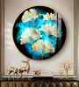 Leaf Medley Acrylic Round Wall Art