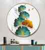 Leaf Of Serenity Acrylic Round Wall Art