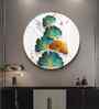 Leaf Of Serenity Acrylic Round Wall Art