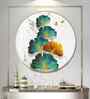 Leaf Of Serenity Acrylic Round Wall Art