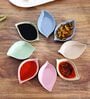 (Pack of 10)Leaf Shape Sauce Dipping Bowls