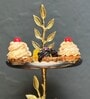 Leaf Two-Tier Serving Stand