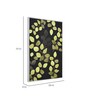 Leafy Lush Green & Gold Wood and Canvas Wall Paintings