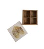 Leafy Mango Wood Tea Box
