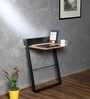 Leaning Eco Writing Table Natural Birch & Grey Colour
