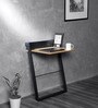Leaning Eco Writing Table Natural Birch & Grey Colour