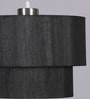Black Fabric Single Hanging Lights
